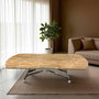 Hanah Home Yan Yari Oval - Pino y Cromo